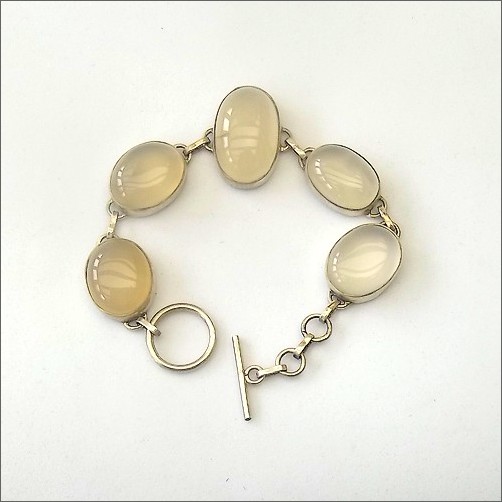 Indian Bracelet with Misty Quartz