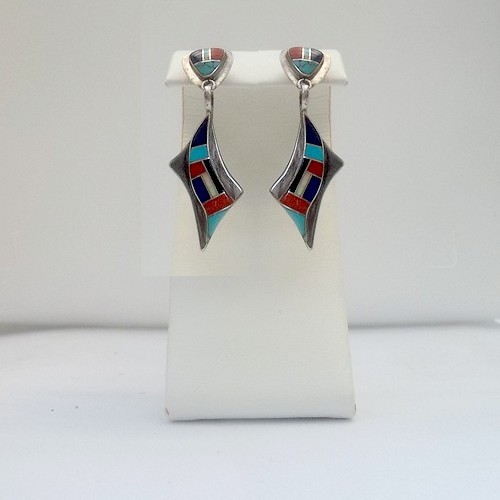 Rare Navajo Pawn Earrings