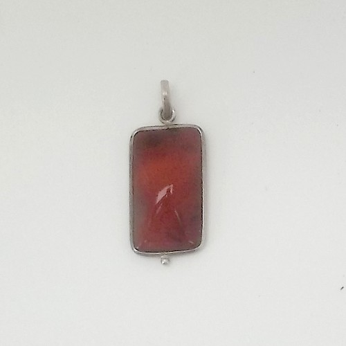 Translucent Cherry Quartz Pendant